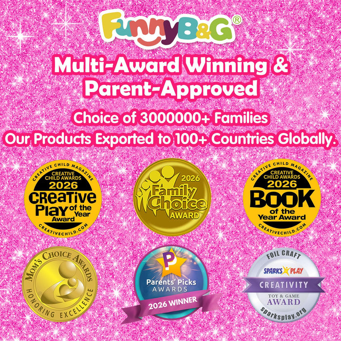 FUNNYB&G Foil Art Craft Kit for Kids（ Back to School )