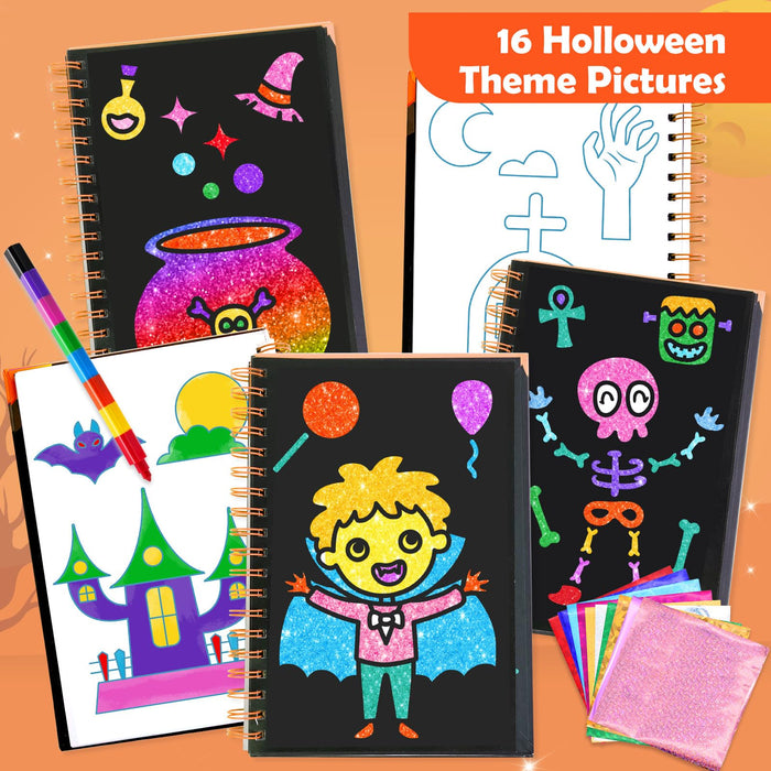 Halloween Foil Art Craft Kit for Kids