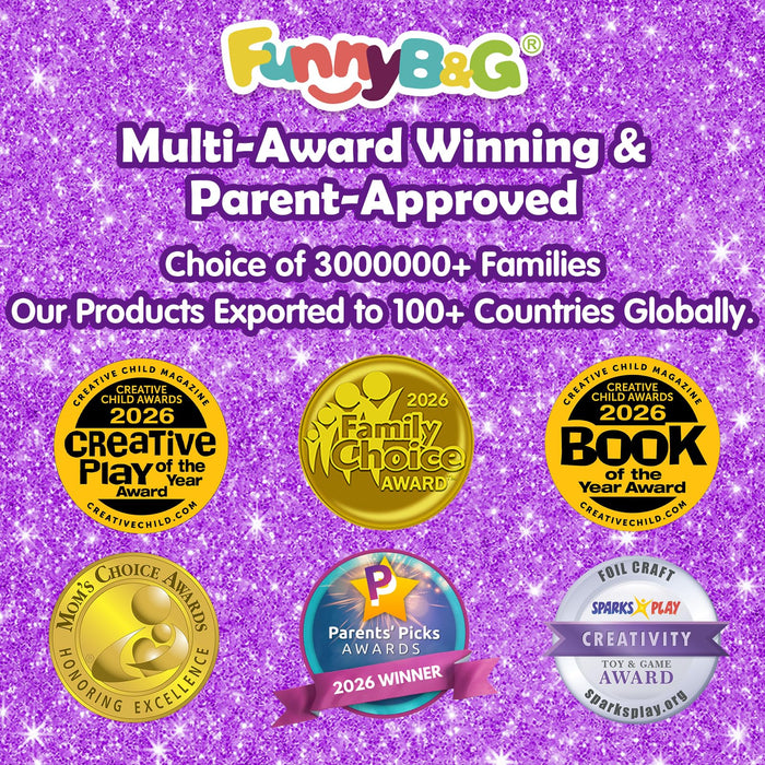 FUNNYB&G Foil Art Craft Kit for Kids（ Happy Halloween）