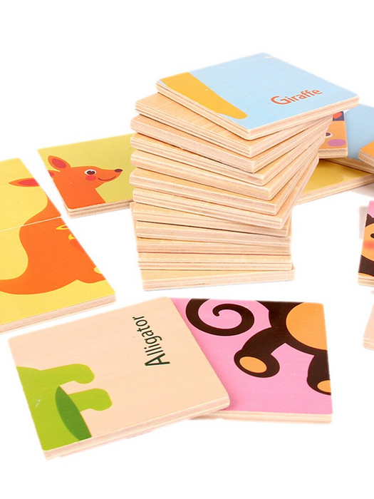 4-Piece Jigsaw Puzzles for Kids – Educational Puzzle Toy Set